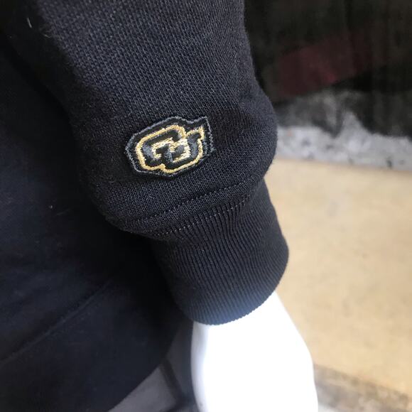 PINK Victoria's Secret Buff 'em Up Colorado Buffaloes Sweater Lace Up Size XS - Picture 5 of 7